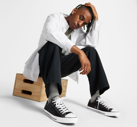Кеды Chuck Taylor OX 132174C (EU 38 USm 5.5 USw 7.5 СМ 24.5; черный)